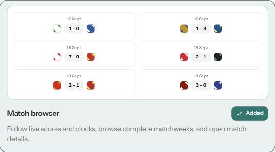 Match browser visual preview in the Lensala module library